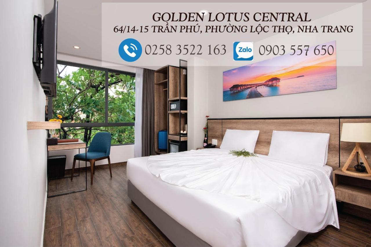 Golden Lotus Central Hotel Нячанг Экстерьер фото
